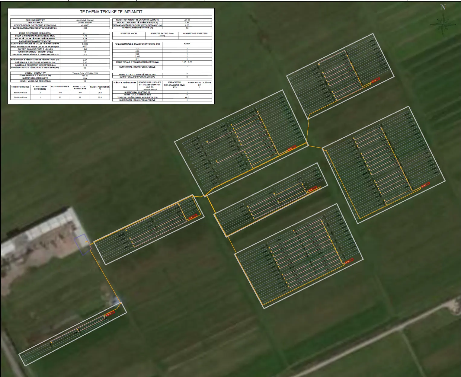 PVPP Agrovoltaik Durrës 5.71 MWp
